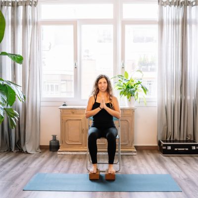 Online stoelyoga 4 juli 